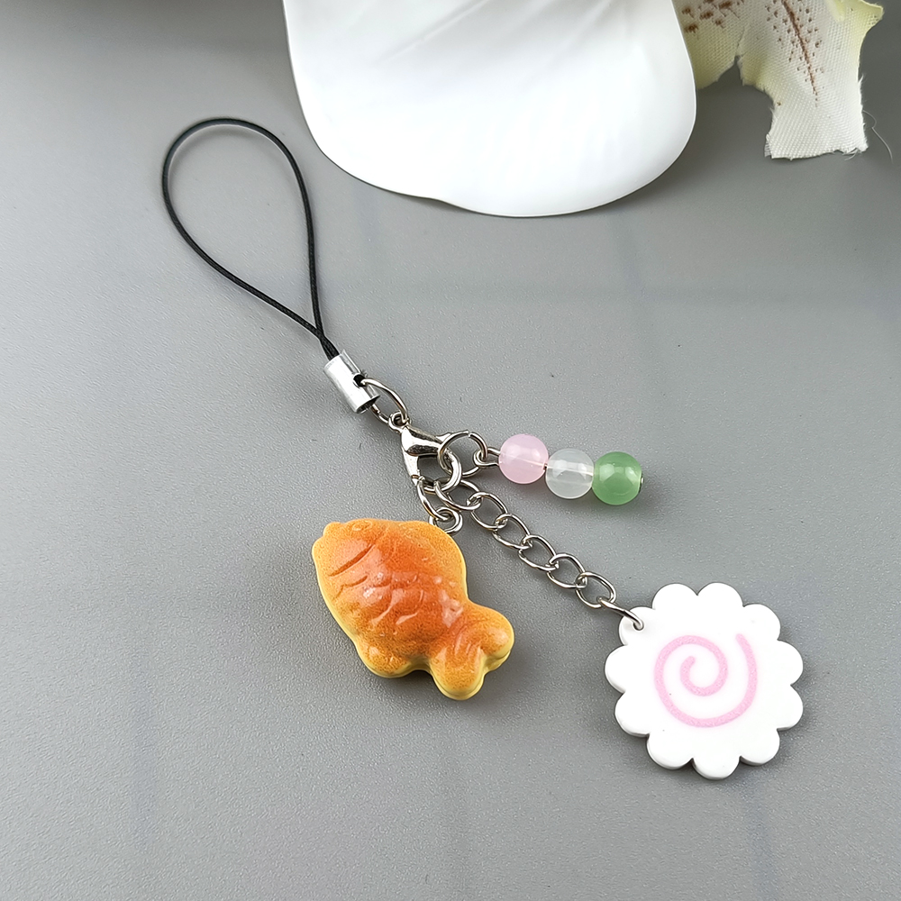Tteokbokki Rice Cake - Cute Japanese Street Food Phone Lanyard
