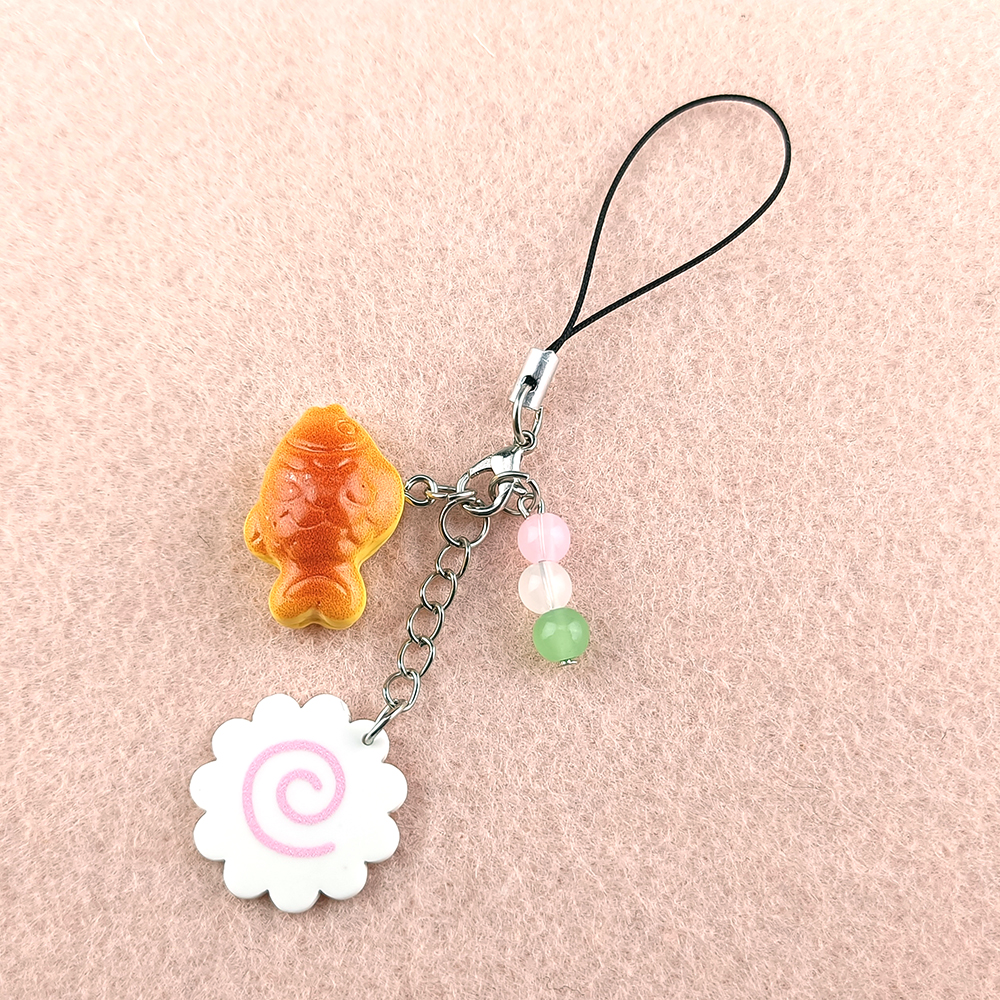 Cute Acrylic Pink Squid Roll P - Tteokbokki Rice Cake review and price