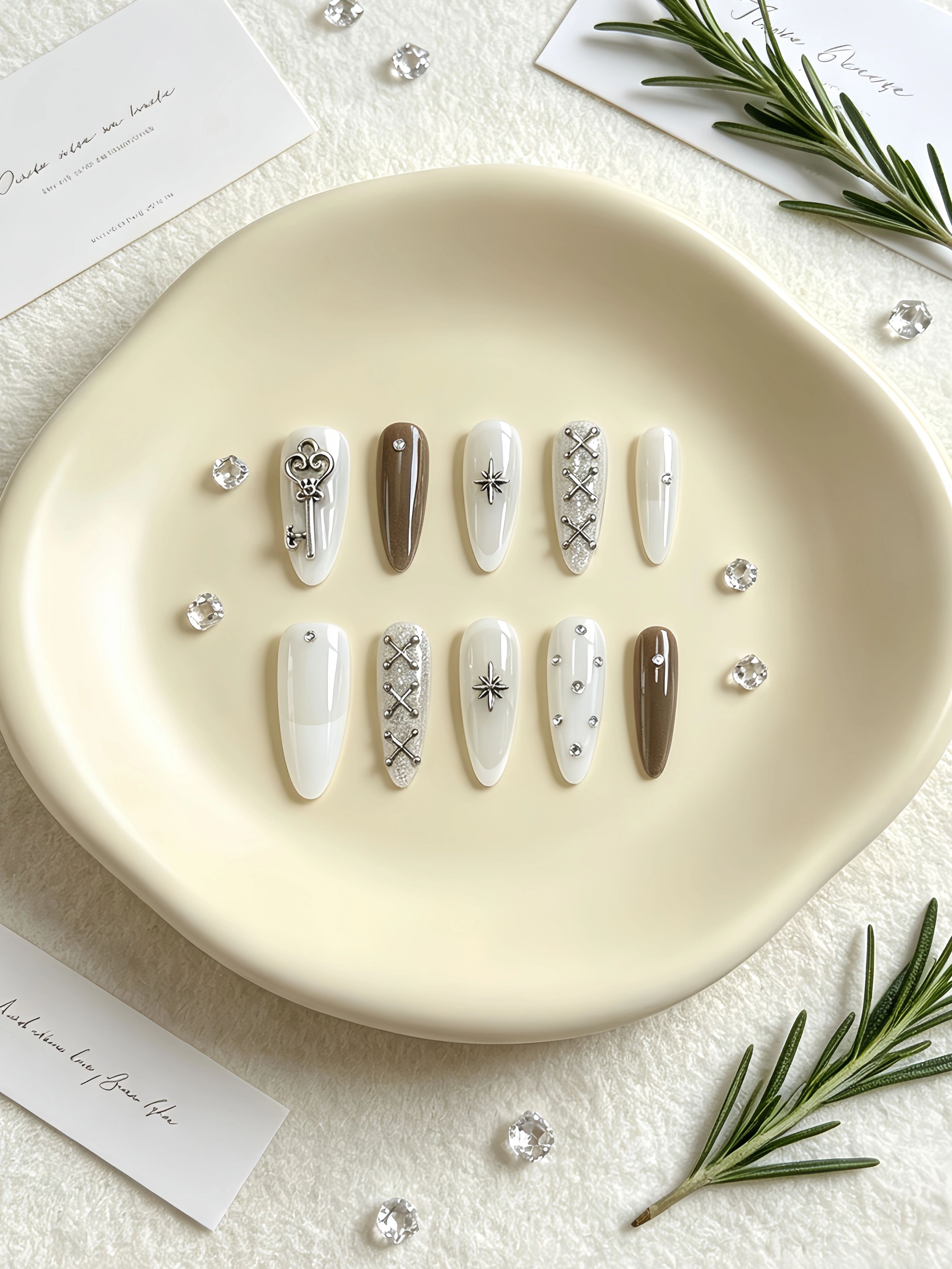 10 Long Waterdrop-Shaped Press - Korean Luxury Lifestyle review and price