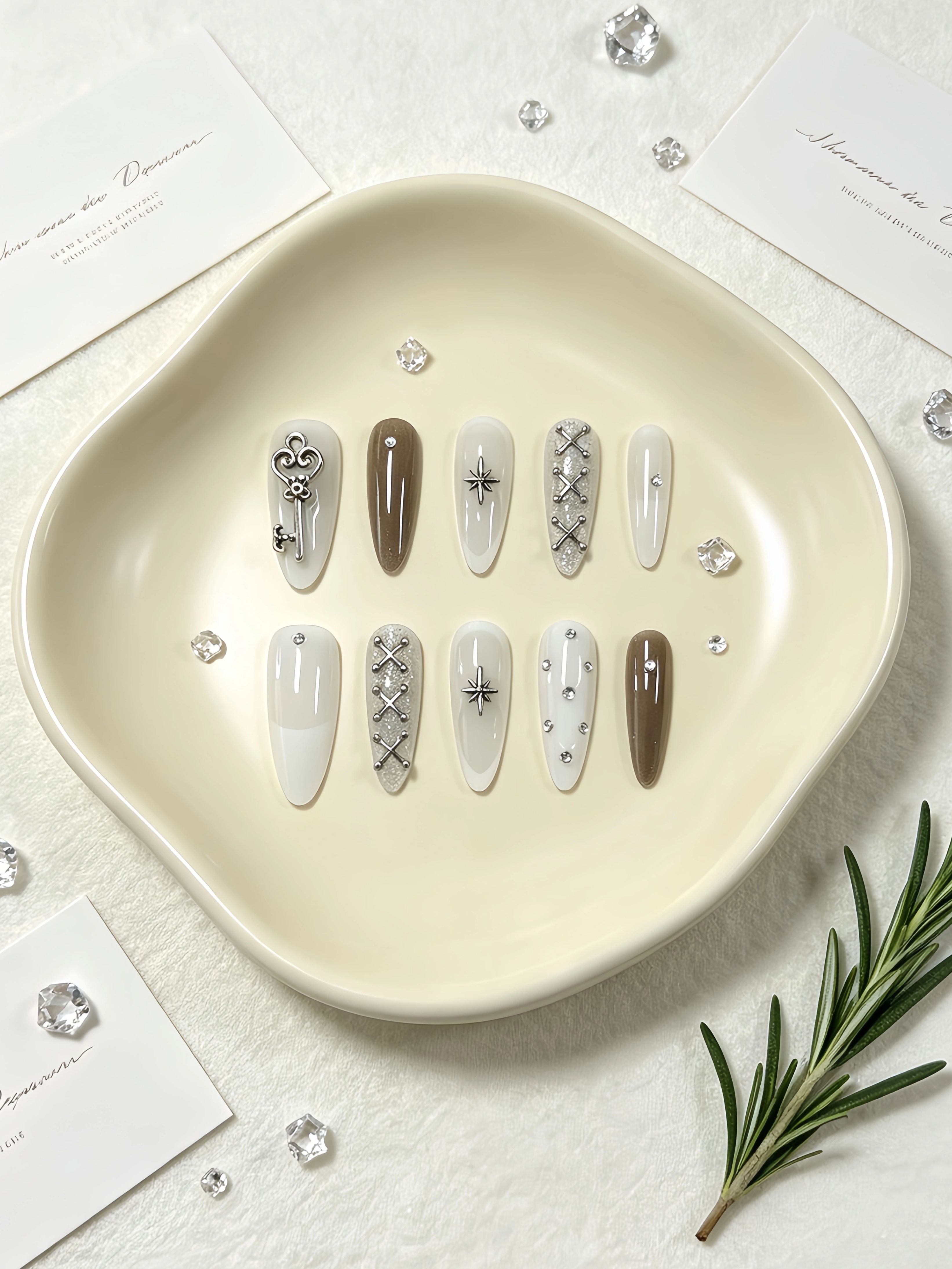 10 Long Waterdrop-Shaped Press - Korean Luxury Lifestyle review and price